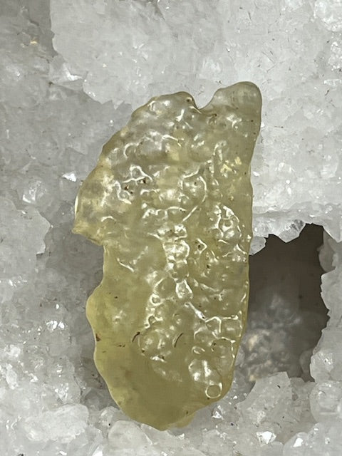 Golden Tectite (Libyan Glass)