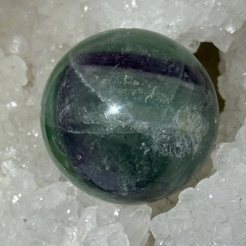 Sphère  Fluorite Arc en Ciel