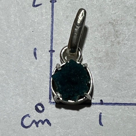 Pendentif Cavansite (Monture Argent)