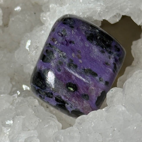 Charoïte oasis de cristal 