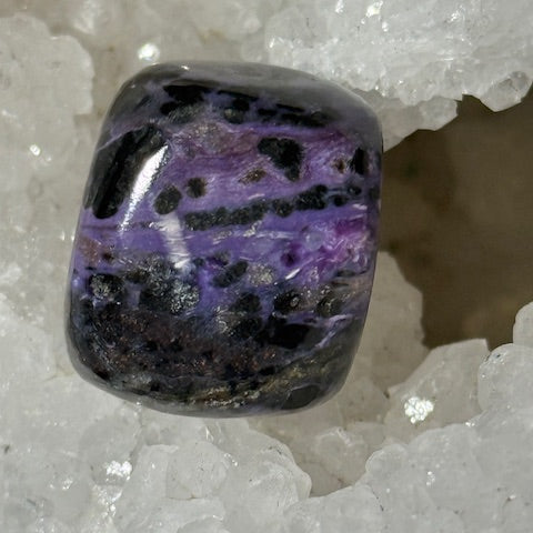 Charoïte oasis de cristal 