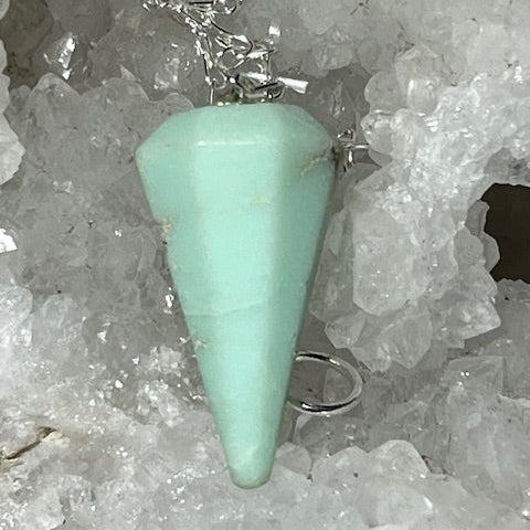 Pendule Chrysoprase