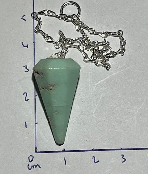 Pendule Chrysoprase
