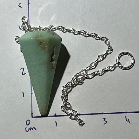 Pendule Chrysoprase