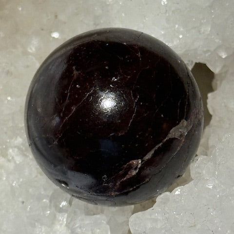 Sphère Grenat Rouge