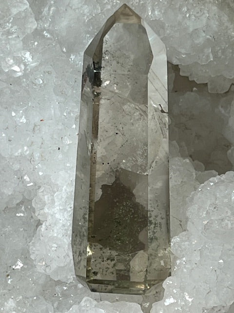 Citrine with Chlorite
