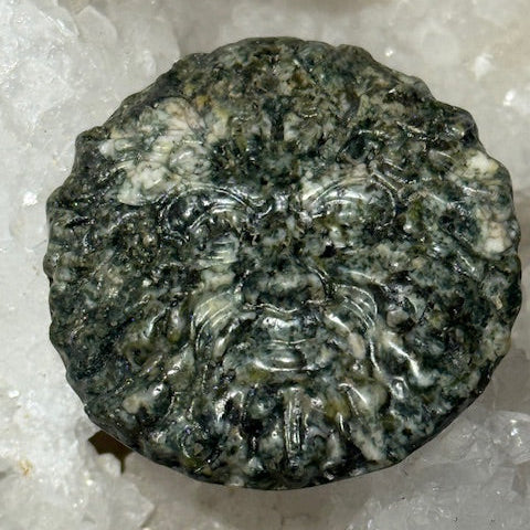 Homme vert en Pierre bleue des monts Preseli