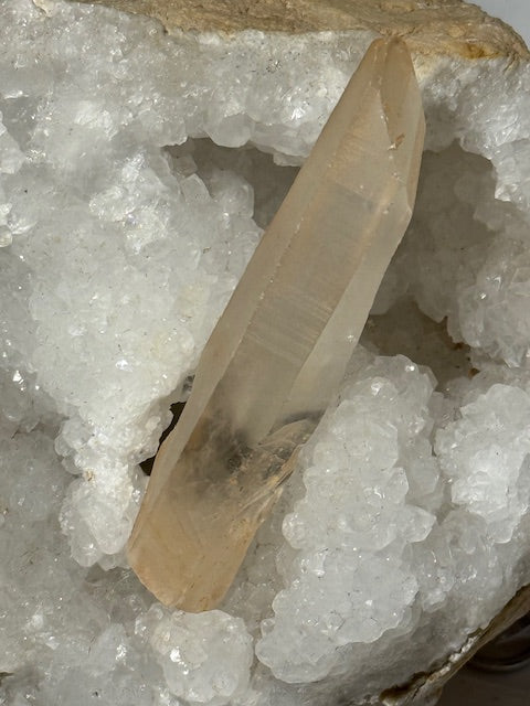 Tangerine Lemurian Quartz