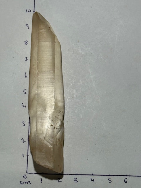 Tangerine Lemurian Quartz