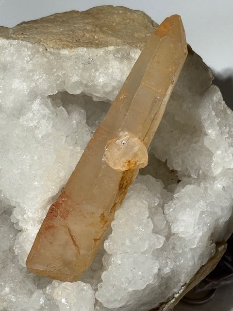 Quartz  Lémurien Tangérine
