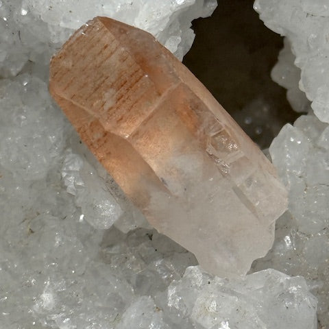 Quartz  Lémurien Tangérine