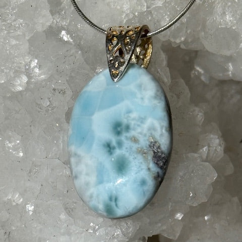 Pendentif Larimar 
