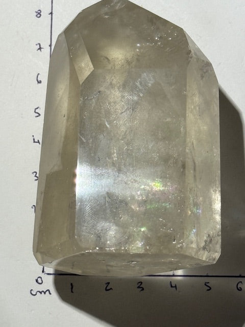 Lemurian Citrine Phantom Time-Link Quartz (Very Rare)