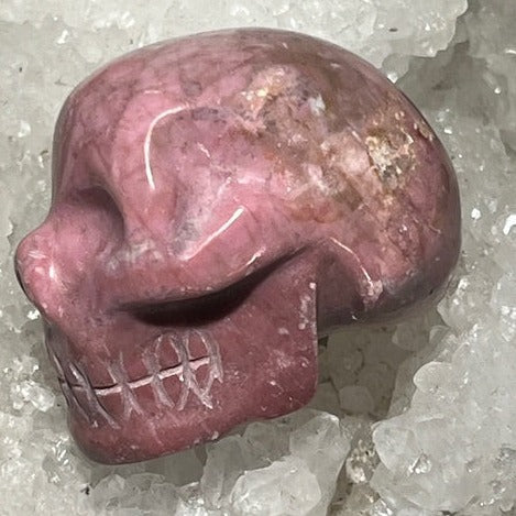 Crâne Rhodonite 