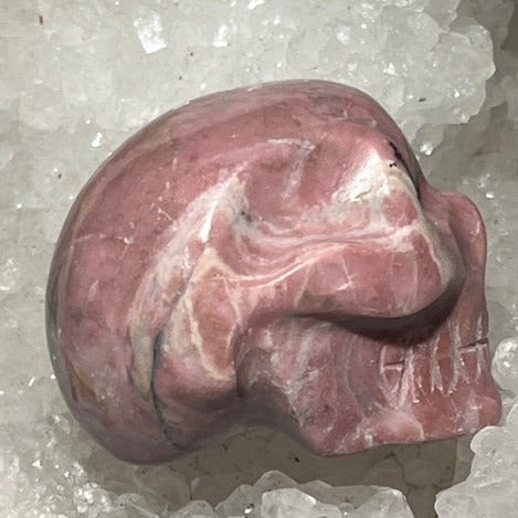 Crâne Rhodonite 