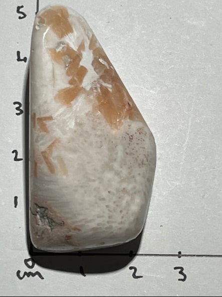 Scolécite avec Stilbite Oasis de Cristal
