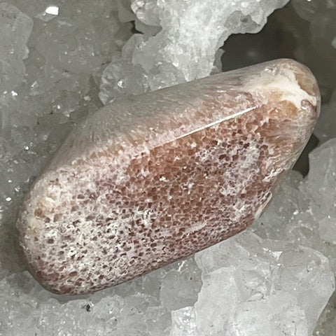 Scolécite avec Stilbite Oasis de Cristal