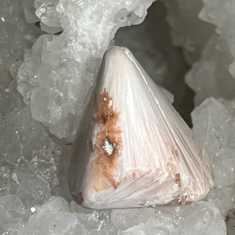 Scolécite avec Stilbite Oasis de Cristal