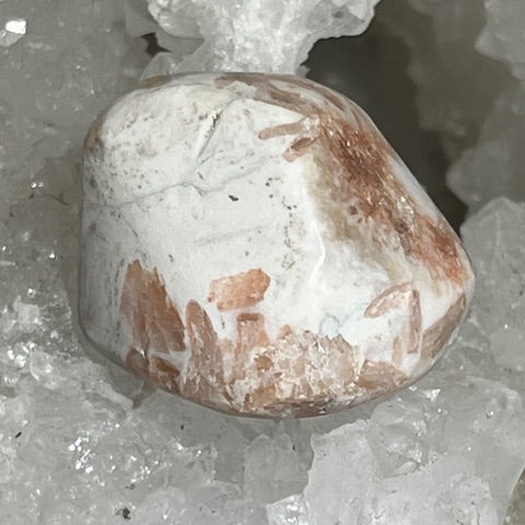 Scolécite avec Stilbite Oasis de Cristal