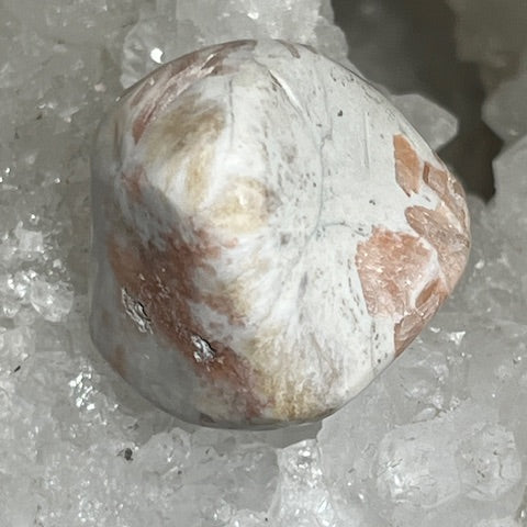 Scolécite avec Stilbite Oasis de Cristal