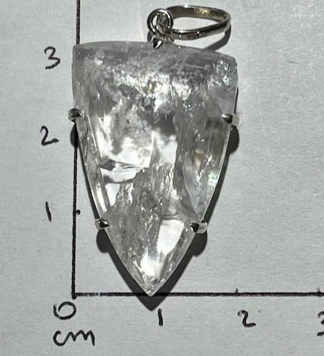 Pendentif Pétalite Grade A (Monture Argent)