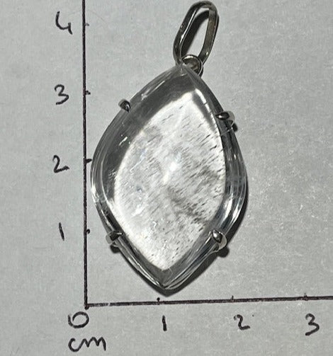 Pendentif Pétalite Grade A (Monture Argent)