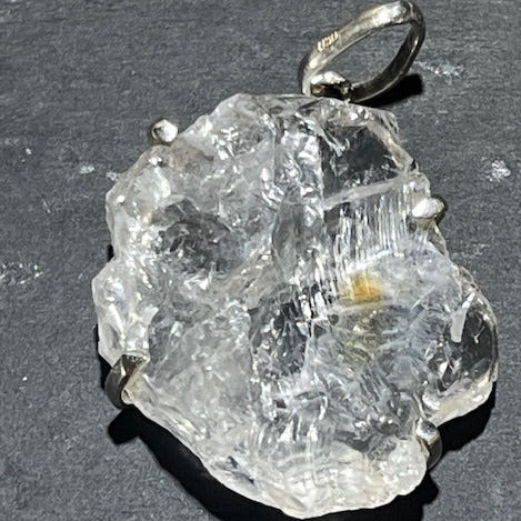 Pendentif Pétalite Grade A (Monture Argent)