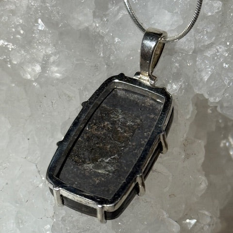 Pendentif Ammolite du Canada 