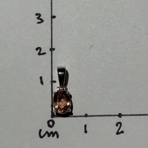 Pendentif Rubellite Claire (Tourmaline Rose)