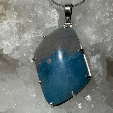 Pendentif Trolleite ( Monture Argent)