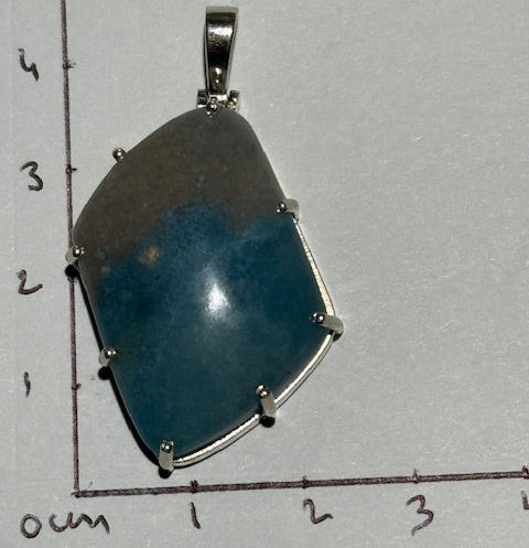 Pendentif Trolleite ( Monture Argent)