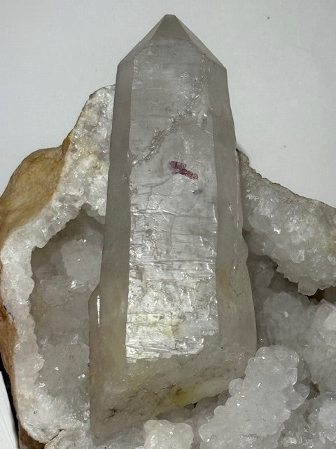 Quartz Lémurien  Frappé par la Foudre