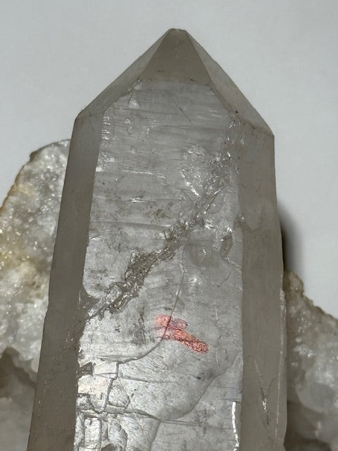 Lemurian Quartz Struck by Lightning