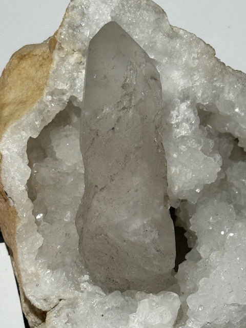 Lemurian Quartz Struck by Lightning