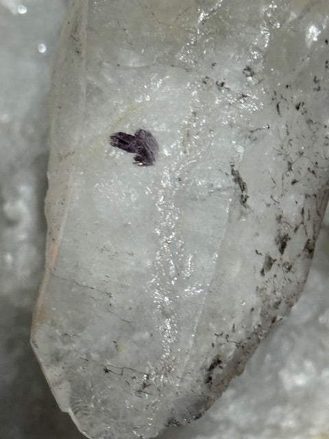 Quartz Lémurien  Frappé par la Foudre