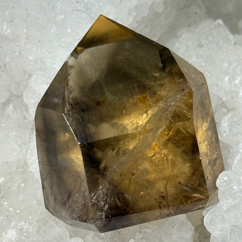 Quartz Lémurien Citrine Fantôme