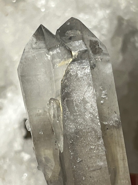 Quartz Lémurien  Biterminé,  Bridge / Enfant Intérieur ET Jumeau Tantrique