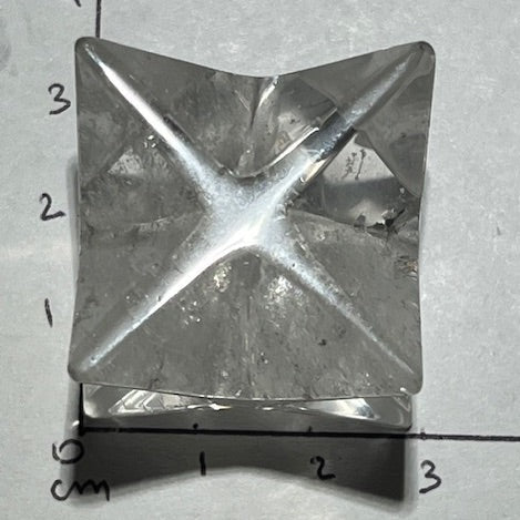 Merkaba en Quartz lémurien (Brésil)