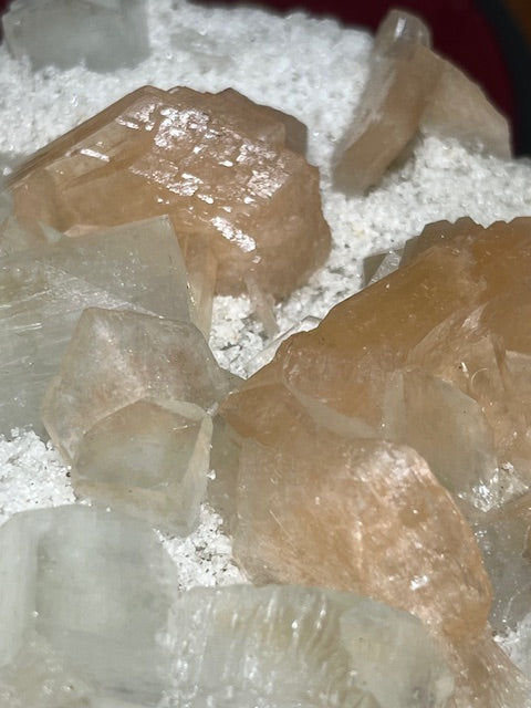 Apophyllite avec stilbite Spécimen