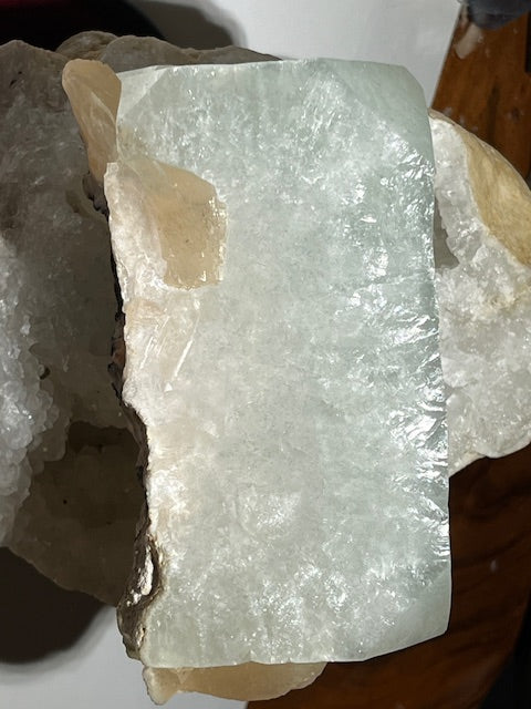 Apophyllite with stilbite Specimen