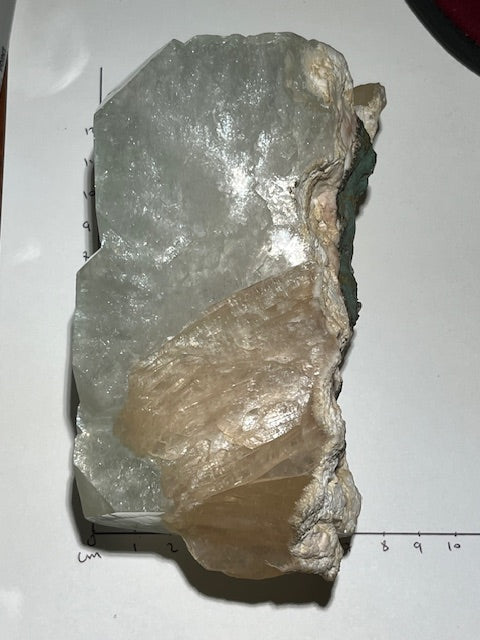 Apophyllite with stilbite Specimen