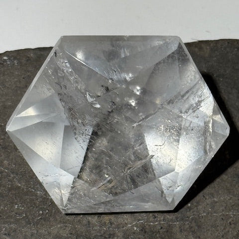 Sceau de Salomon en Quartz Lémurien 