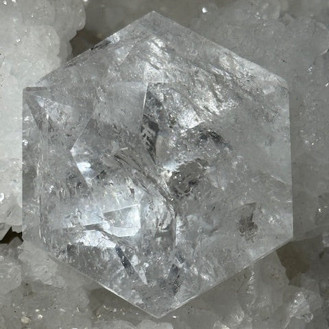 Sceau de Salomon en Quartz Lémurien 