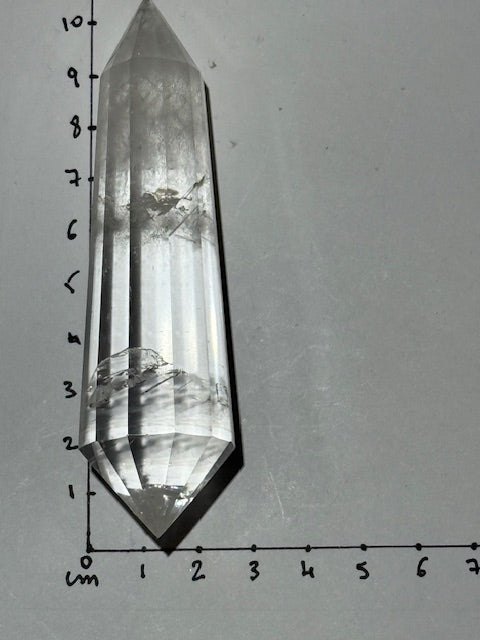 Quartz Vogel 12 FACES en Quartz Lémurien