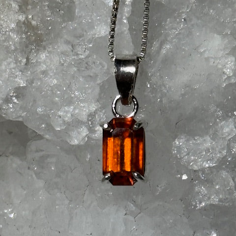 Pendentif Grenat Hessonite