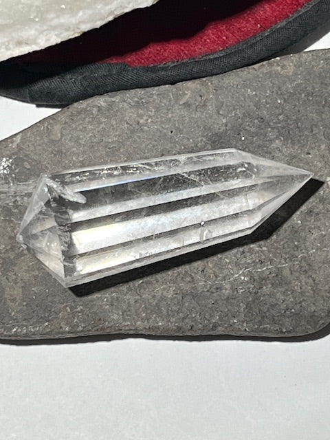 Quartz Vogel 12 FACES in Lemurian Quartz