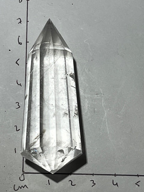 Quartz Vogel 12 FACES in Lemurian Quartz