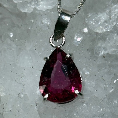 Pendentif Rubellite (Tourmaline rose)