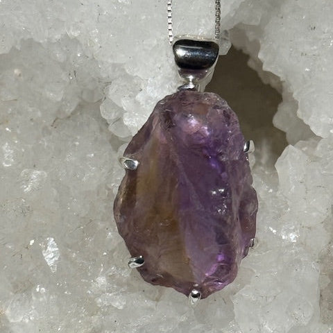 Pendentif Amétrine (Monture Argent)