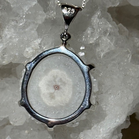 Pendentif Quartz Solaire Grade A 